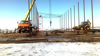 Аренда экскаватора погрузчика с ямобуром в Зеленокумск цена от 1540 руб