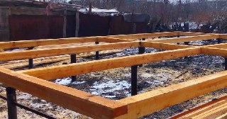 Пол на винтовых сваях Зеленокумск цена от 15399 руб.